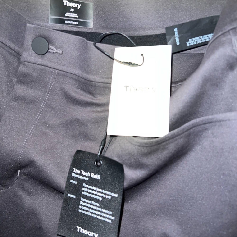 Theory Tech Raffi Compact Straight Slim Fit Pants
